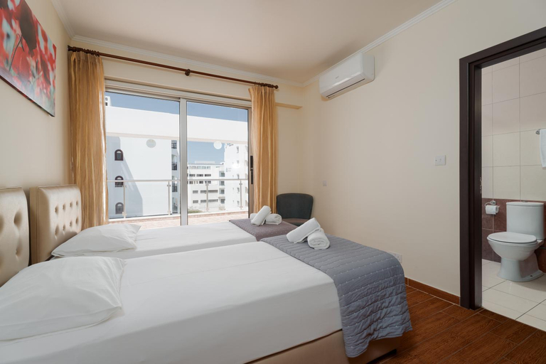 Bedroom 3, Seafront Protaras Apartments