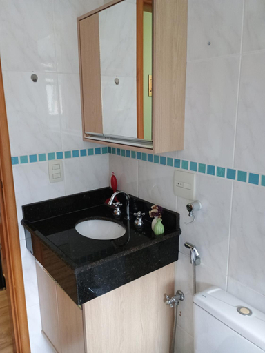 Bathroom, Piemonte Flat 104 B, Serra Negra