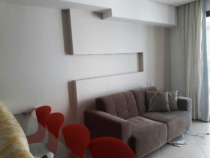 Room 4, Apto Beira-mar com Wi-fi e Piscina em Fortaleza, Fortaleza
