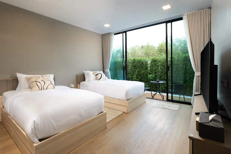 Bedroom 3, Prime Deluxe Villa - 4 BR Private Pool Villa Na Jomtien, Sattahip