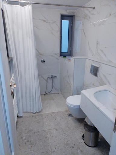 Bathroom 5, Two Big Waterfront Apartments in same Building, Central Macedonia