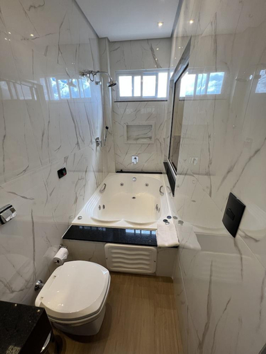 Bathroom 3, Ônix Hotel, Assis