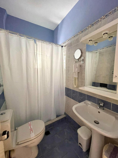 Bathroom 3, Hotel Aphrodite Beach, North Aegean