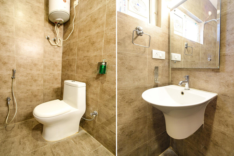Bathroom 4, Fabhotel Cinco Primera Nr LV Prasad, Banjara Hills, Ranga Reddy