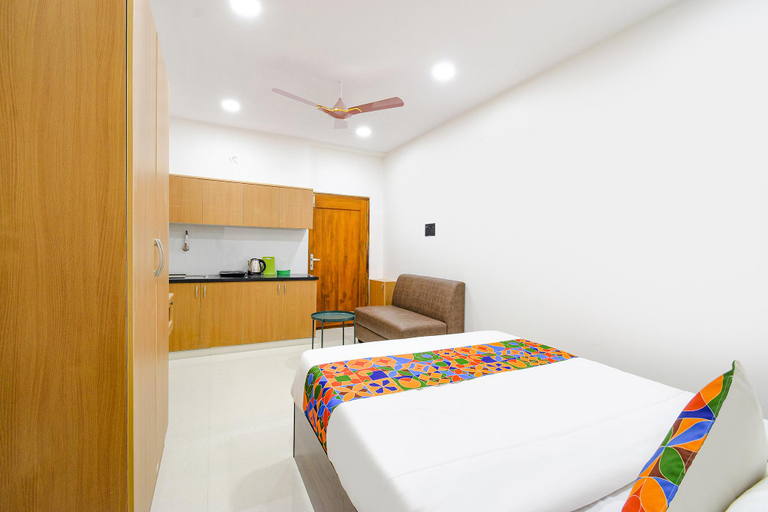 Bedroom 2, FabHotel Elegance - Nr U.S. Consulate, Financial District, Ranga Reddy