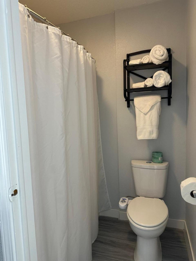 Bathroom 4, Motel Tipton, Cedar