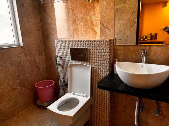 Bathroom 3, Hotel Gulabi Nagri, Jaipur