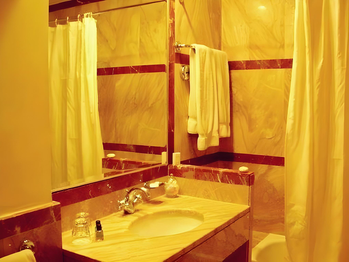 Bathroom 5, Grand Palace Hotel, Wadi Essier