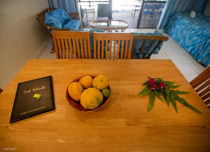 Food & Drinks 5, Avana Waterfront Apartments, Rorotonga