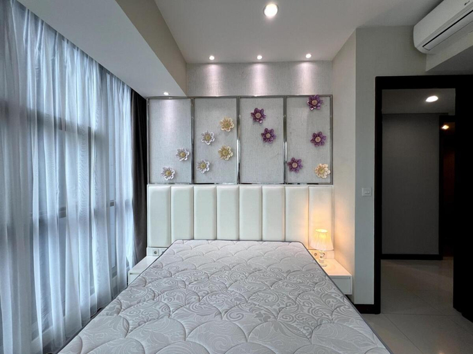 Bedroom 2, Casa Grande 3 Bed Mall Kota Kasablanka - Travelibu, Jakarta Selatan