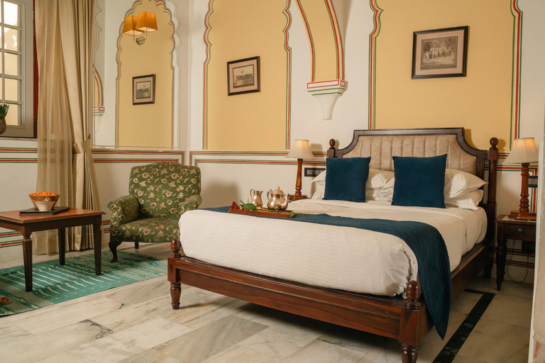 Bedroom 3, Narain Niwas Palace - A Luxury Heritage Hotel, Jaipur