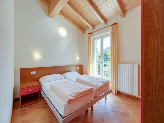 Bedroom 3, Villa by Lake Idro with Mountain Views, Brescia