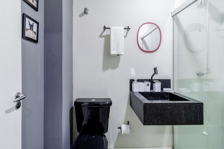 Bathroom 3, Aptos modernos no centro de Floripa - VLR, Florianopolis