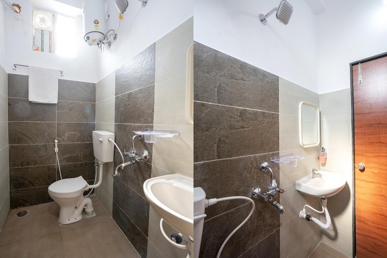 Bathroom 4, FabHotel Three Waves - Nr. LB Nagar Metro Station, Ranga Reddy