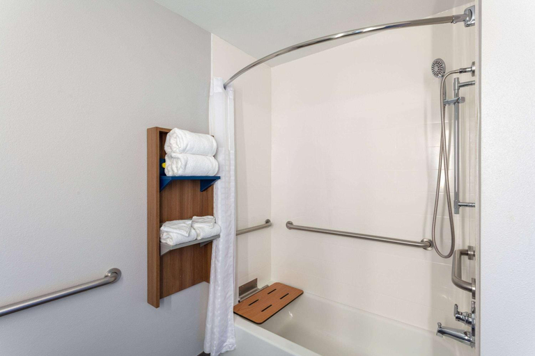 Bathroom 4, Microtel Inn & Suites by Wyndham Rapid City, Pennington