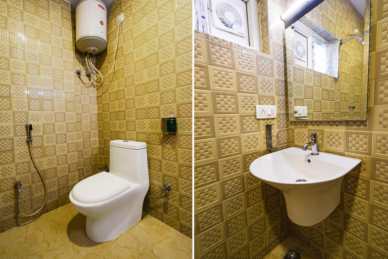 Bathroom 4, FabHotel The Cinco Primera - Nr. LV Prasad, Banjara Hills, Ranga Reddy