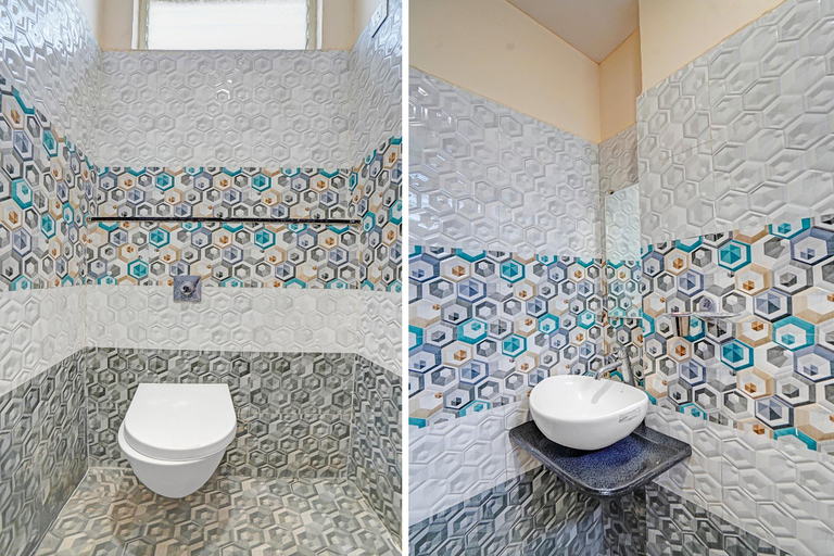 Bathroom 4, Fabhotel Paras Palace, Bhopal