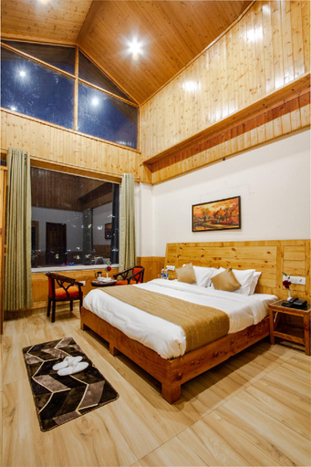 Bedroom 3, Tripli Hotels Stone House Cottage , Kullu