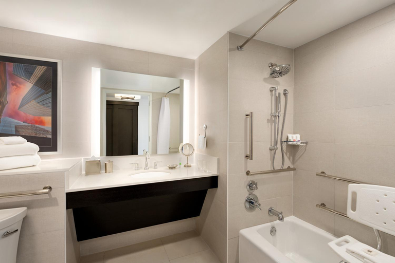 Bathroom 4, Swissôtel Chicago, Cook