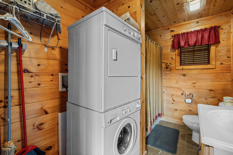 Bathroom, Caught Ya Peek'n 1 Bedroom Cabin by RedAwning, Sevier