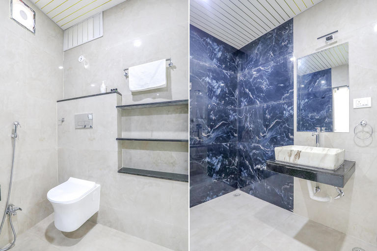 Bathroom, FabHotel Prime SM Resort, Bhopal