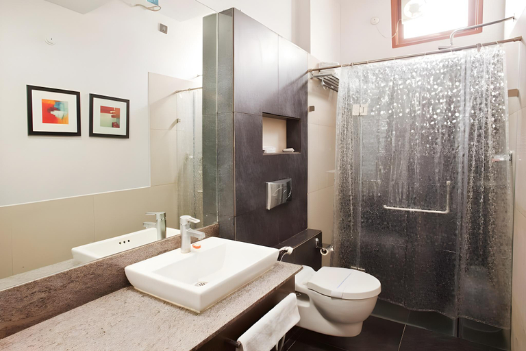 Bathroom 3, La Serene Hotel, Hyderabad