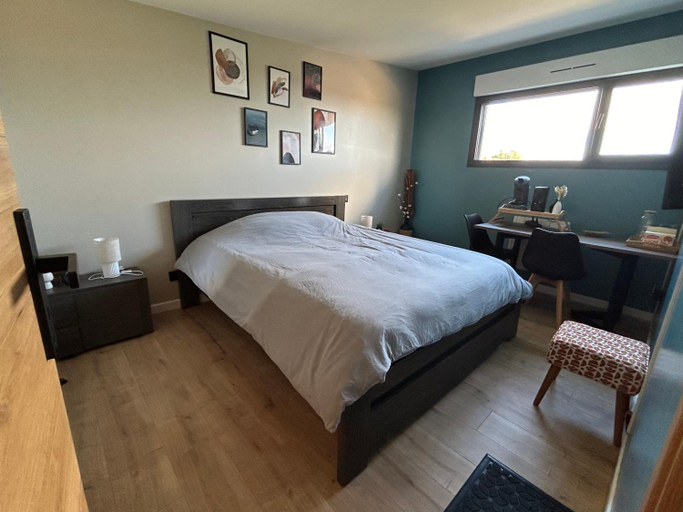 Bedroom 3, Gites Rozanna avec acces detente SPA JACUZZI, Manche