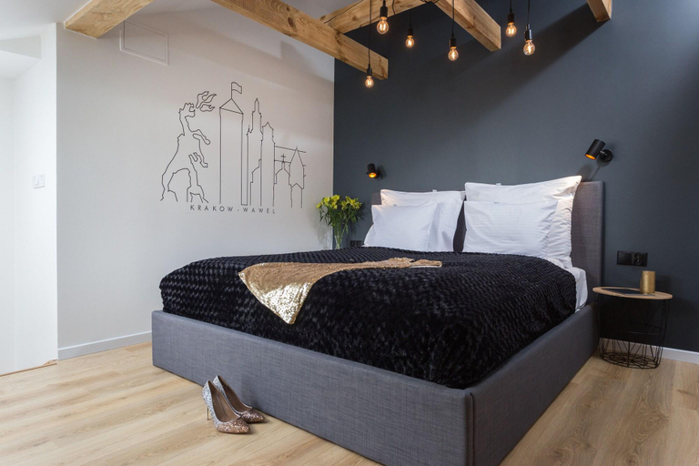 Bedroom 4, InPoint Main Square Apartment, Kraków City
