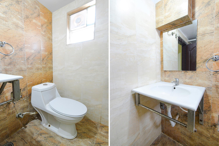 Bathroom, FabHotel L Grand - Nr. Secunderabad Railway Station, Hyderabad