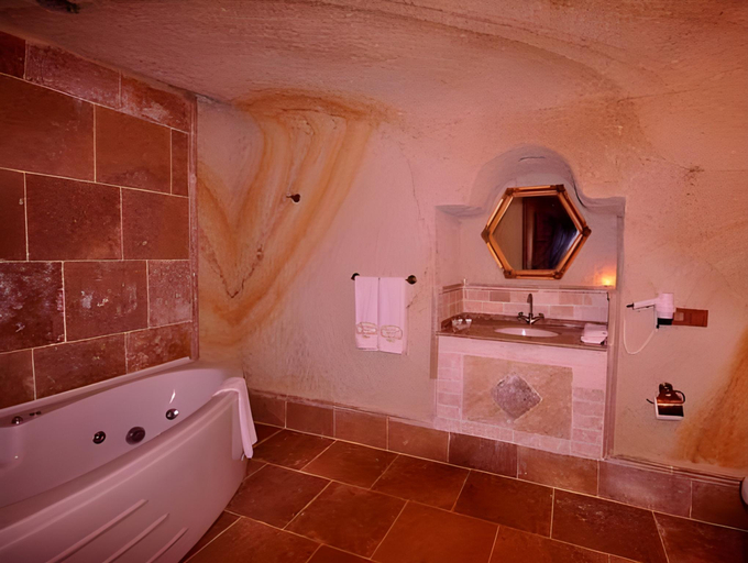 Bathroom 5, Has Cave Konak, Ürgüp