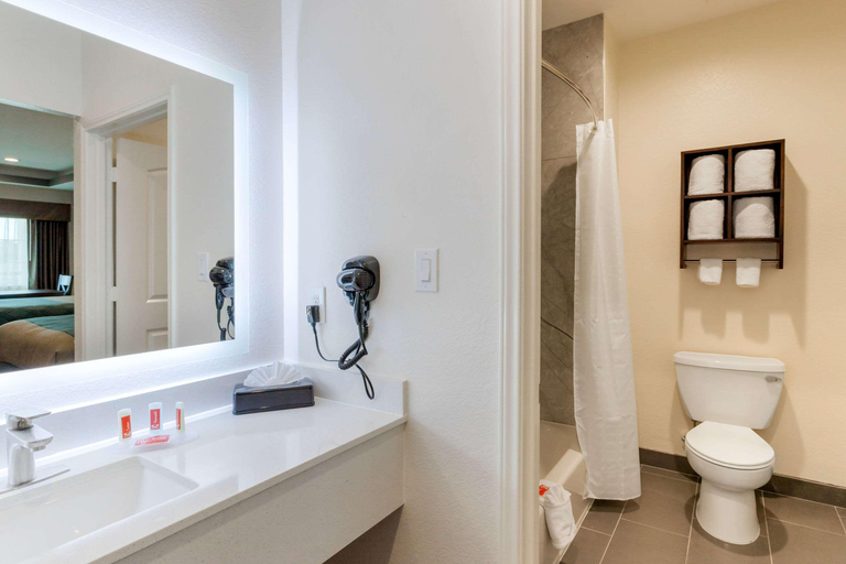 Bathroom 4, Econo Lodge Houston Northwest - Cypress, Houston