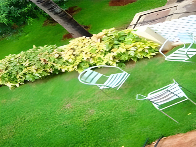 Garden, Falcons Nest Banjara Hills, Hyderabad