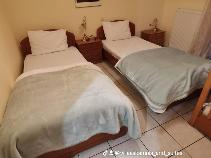 Bedroom 2, Villa Askamnia and Suites, Central Macedonia