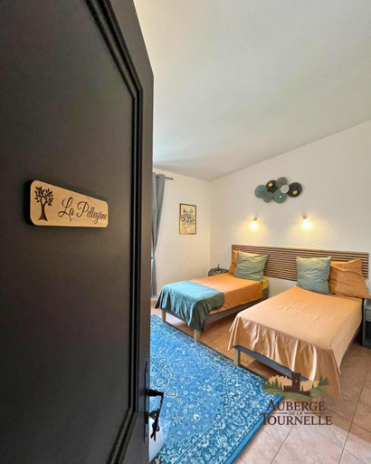 Bedroom 2, Auberge La Tournelle, Gard