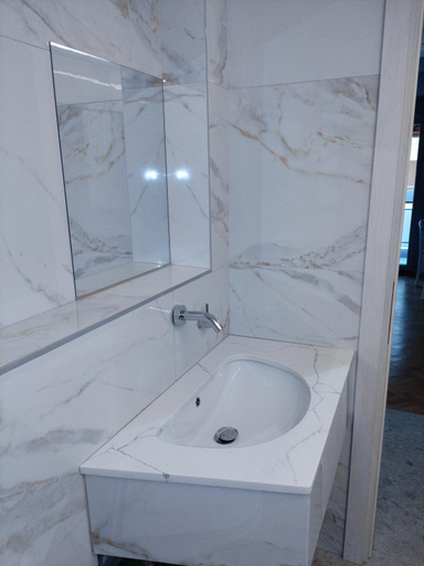 Bathroom 2, Two Big Waterfront Apartments in same Building, Central Macedonia