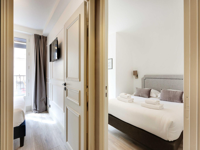 Bedroom 2, Modern apartment terrace - 2BR6P - Near Nation, Paris
