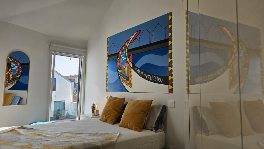 Bed, A Proa do Moliceiro Canal - GRAN Blue Studio, Aveiro