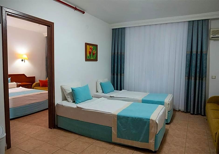 Bedroom 2, Xeno Eftalia Resort Hotel, Alanya