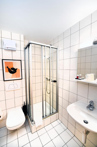 Bathroom, Hotel de Ville d'Ollon, Aigle