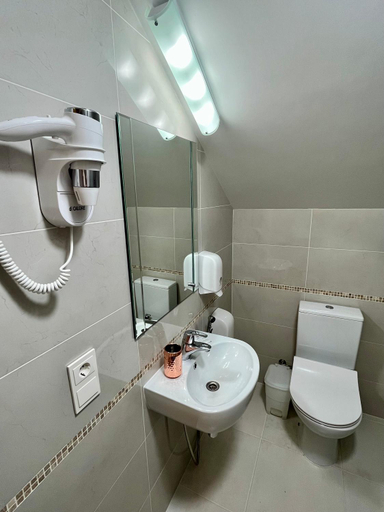 Bathroom 2, Hotel Palanga Camping, Palangos