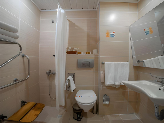 Bathroom 4, Beach Club Doganay Hotel - All Inclusive, Alanya