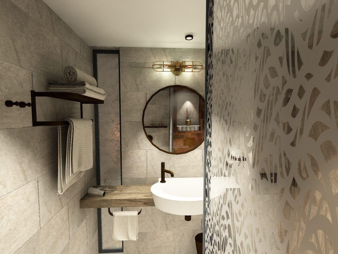 Bathroom 4, Hotel 1868, Cambridge