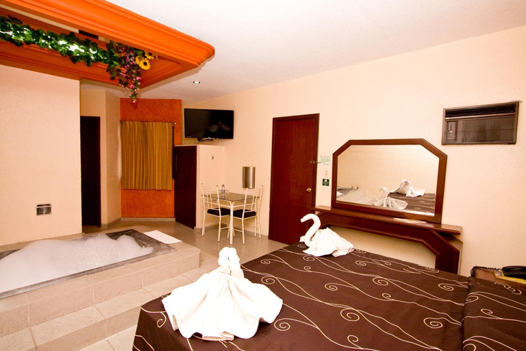 Bedroom, Hotel & Motel Hacienda Jiutepec, Cuernavaca