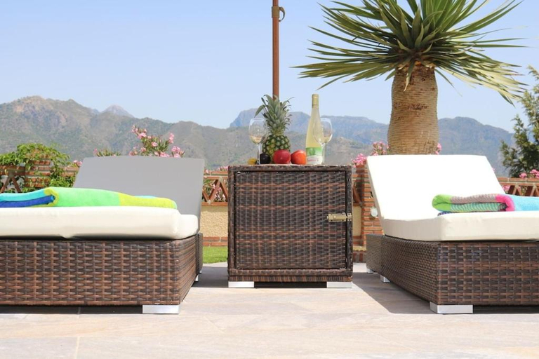 Bedroom 3, Exceptional Costa del Sol Villa El Espuela for 10 Heated pool Amazing views & quality, Málaga