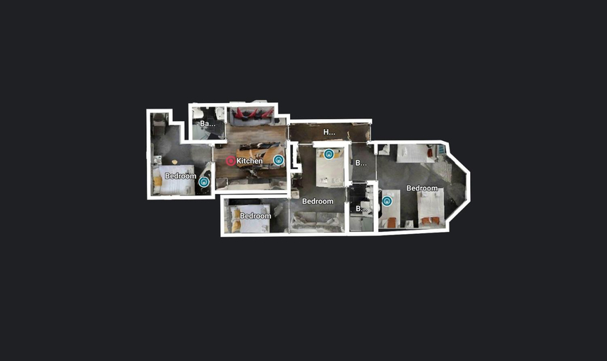 Floor plans 2, Granada Apartments at Pleasure Beach, Blackpool