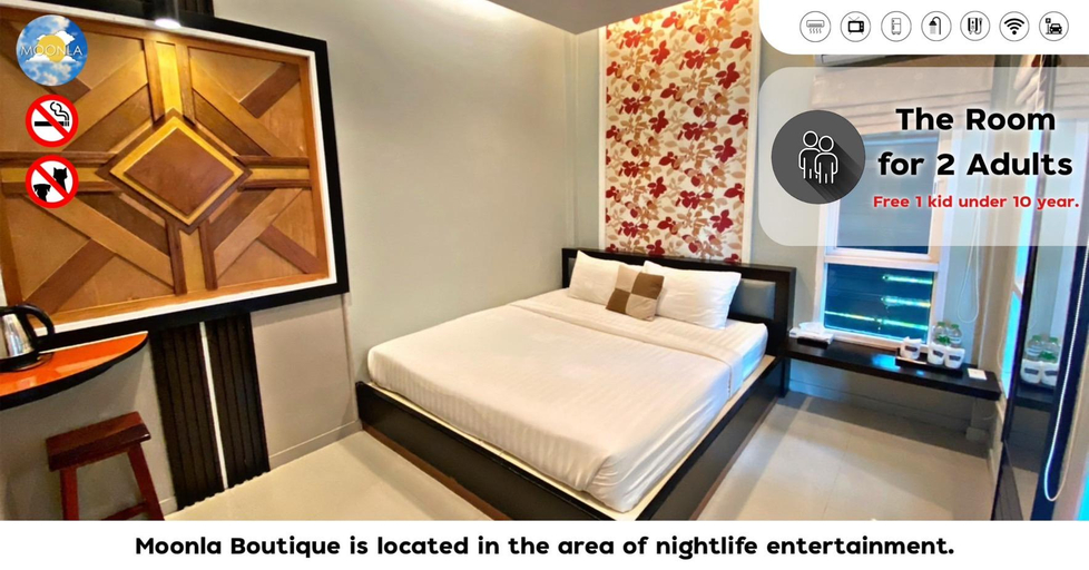 Bedroom 2, Moonla Boutique Resort, Hat Yai