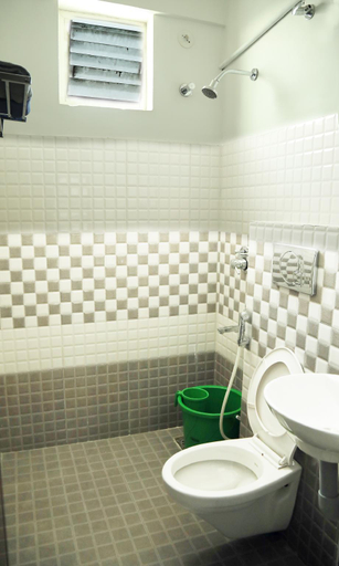 Bathroom 3, Fully Furnished Apartment 1BHK, Thrissur