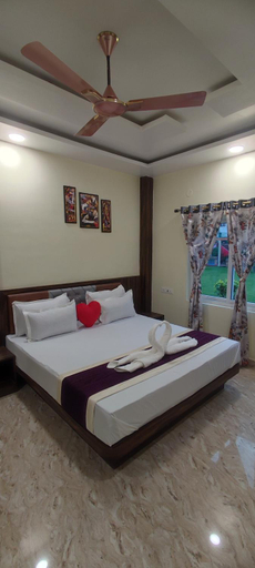 Bedroom 2, The Monarch Garden, Muzaffarpur