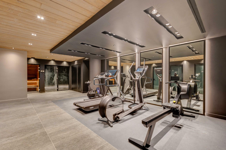 Gym/fitness, Ideal 3 bedroom apartment with 200m2 garden, Haute-Savoie