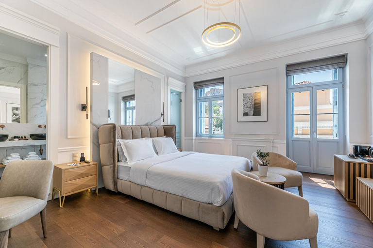 Bedroom 3, A77 Suites, Small Luxury Hotels of the World, Attica